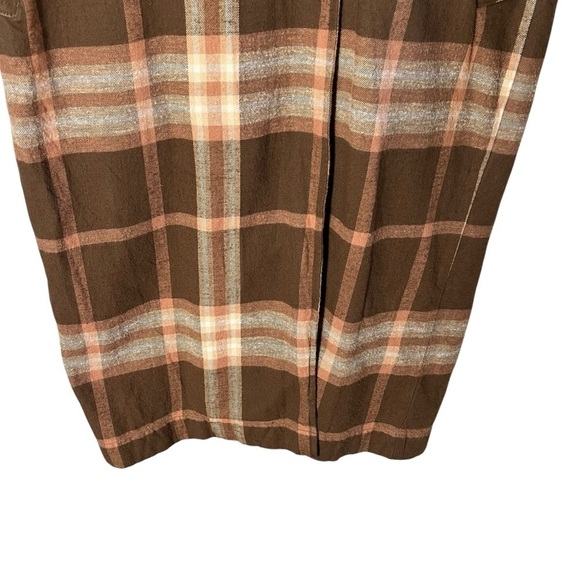 SPELL & THE GYPSY COLLECTIVE Basecamp Plaid Trench Coat - Picture 8 of 11